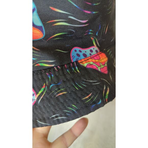 Mushroom 🍄 Novelty Buckhead Hat Artsy Hippie ✌🏻 One Size Unisex - Picture 4 of 6